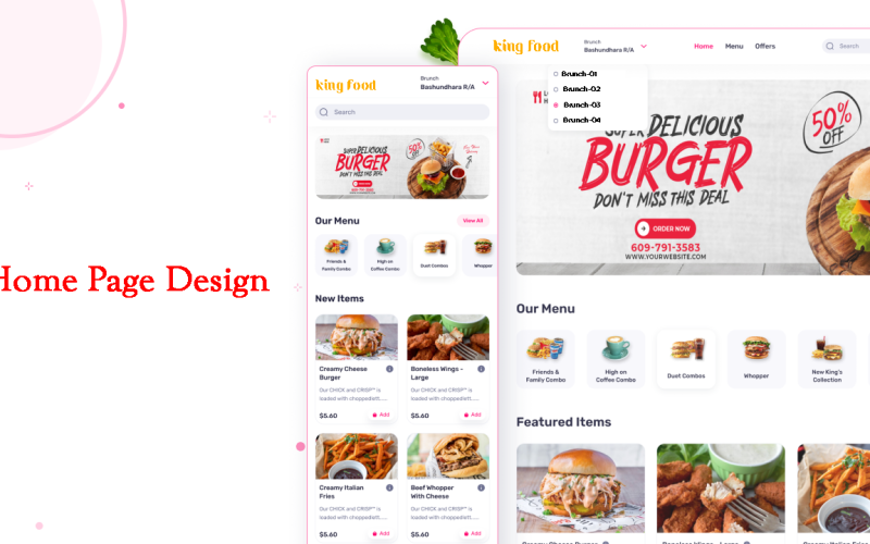 Food Ordering Website